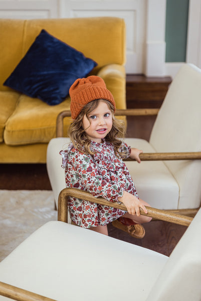 VESTIDO CORTO DE OTOÑO PARA NIÑA CON PANTALÓN CRETONA