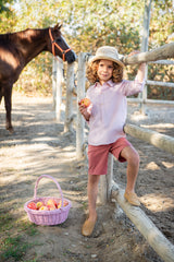 BOYS PLAID SHIRT WITH SHORT 2P MAEMUKI