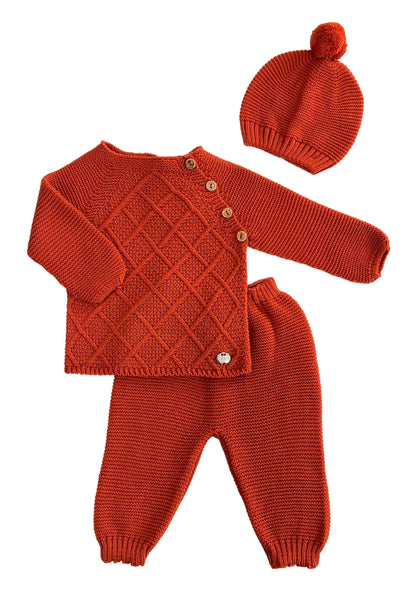 NEWBORN ARANES THROUSERS 3P SET