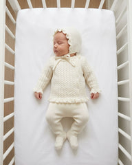 NEWBORN LACE COLLAR DETAILS BRAID 3P SET