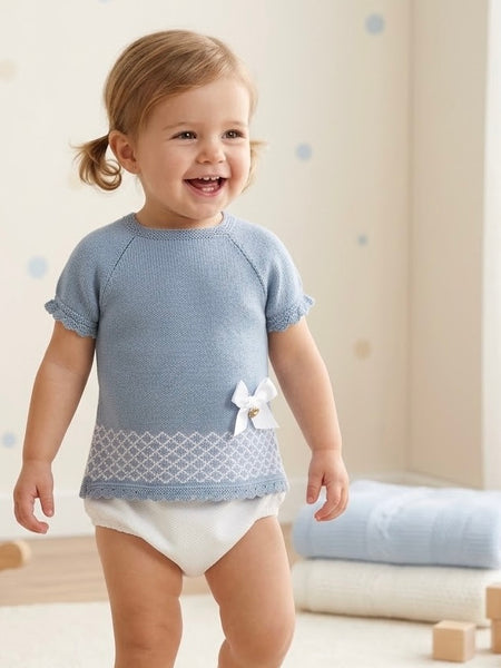 Baby girls set 2p rhombus row