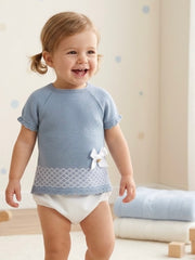Baby girls set 2p rhombus row