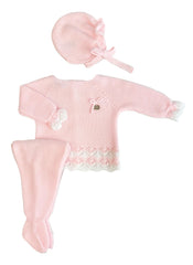 NEWBORN WHITE WAVES 3P SET