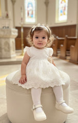 VESTIDO DE ENCAJE DE NIÑA