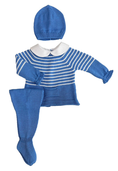 NEWBORN POCKET STRIPES 3P SET