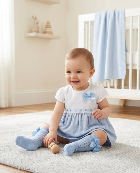 GIRLS BRODERIE CLASSIC DRESS