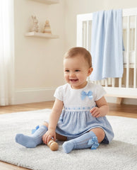 GIRLS BRODERIE CLASSIC DRESS