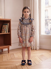 GIRLS FLORAL DRESS CAMELIA