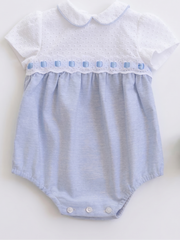 BABY LIGHTBLUE CLASSIC ROMPER