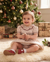 GIRLS CHRISTMAS CHERRIES CLASSIC DRESS