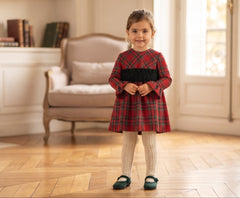 GIRLS CLASSIC CHRISTMAS DRESS ALBAHACA