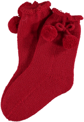 BABY POM PONS SOCKS 25