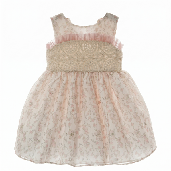GIRLS LOVE FLOWERS DRESS GEISHA