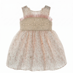 GIRLS LOVE FLOWERS DRESS GEISHA