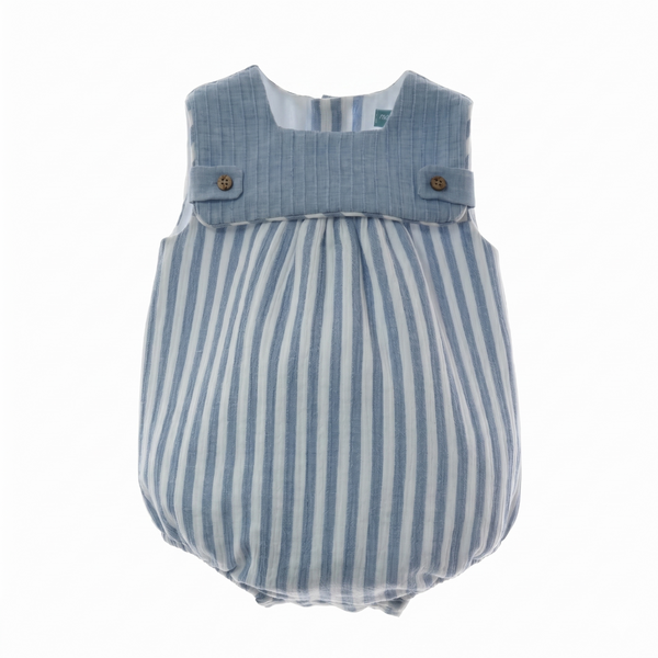 BABY STRIPED SLEEVELESS ROMPER NAGARE