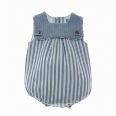 BABY STRIPED SLEEVELESS ROMPER NAGARE