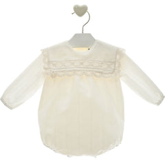 BABY LACE VELVET COLLAR ROMPER AUDREY