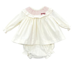 BABY VELVET NIDO SHORT DRESS WITH BLOOMER MANILA VER 25