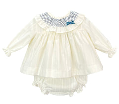 BABY VELVET NIDO SHORT DRESS WITH BLOOMER MANILA VER 25