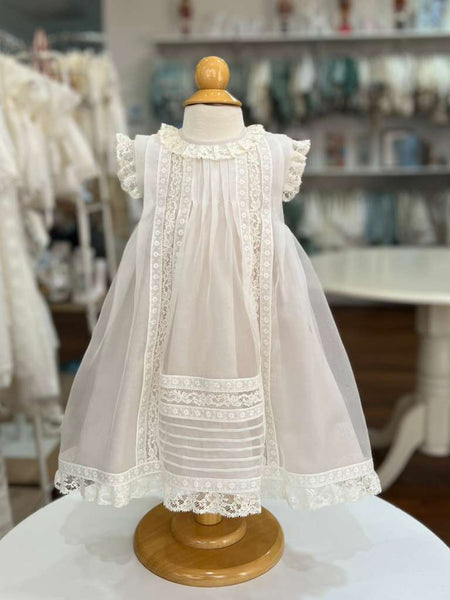 ISABEL CEREMONY LIGHT BEIGE DRESS