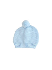 POMPON KNITTED BONNET