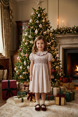 GIRLS CHRISTMAS CHERRIES CLASSIC DRESS
