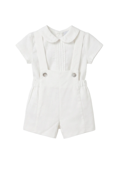 BOYS SHORT WITH SUSPENDER AND SHIRT 2P VASIJA