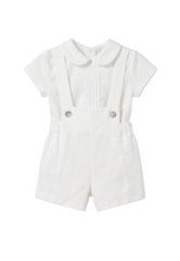 BOYS SHORT WITH SUSPENDER AND SHIRT 2P VASIJA