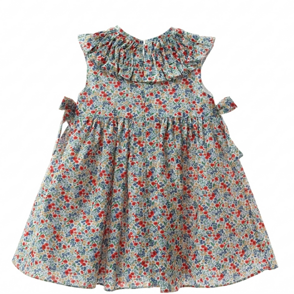 GIRLS LIBERTY RUFFLE COLLAR DRESS SUELTAS