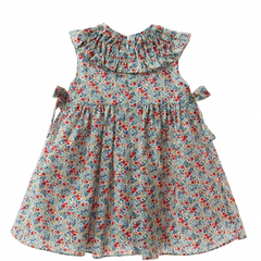 GIRLS LIBERTY RUFFLE COLLAR DRESS SUELTAS