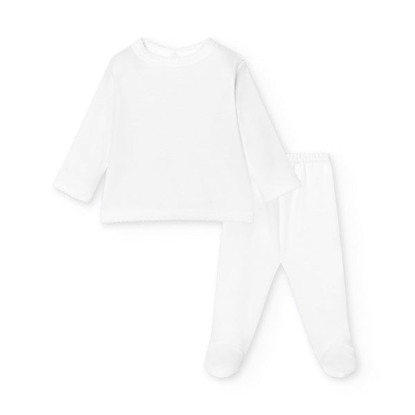 BABY COTTON BASIC PJ SET – Lilileyba