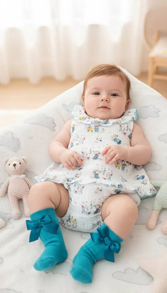 BABY GIRL ELEPHANT PARTY 2P SET
