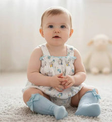 BABY GIRL ELEPHANT PARTY ROMPER