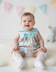 BABY DOG ON THE CHAIR SHORT DRESS TAURO