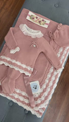 NEWBORN WHITE WAVES 3P SET