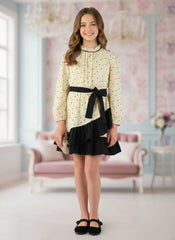 GIRLS LITTLE STARS CLASSIC DRESS