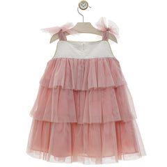 GIRLS TULLE LAYERED DRESS BRISA