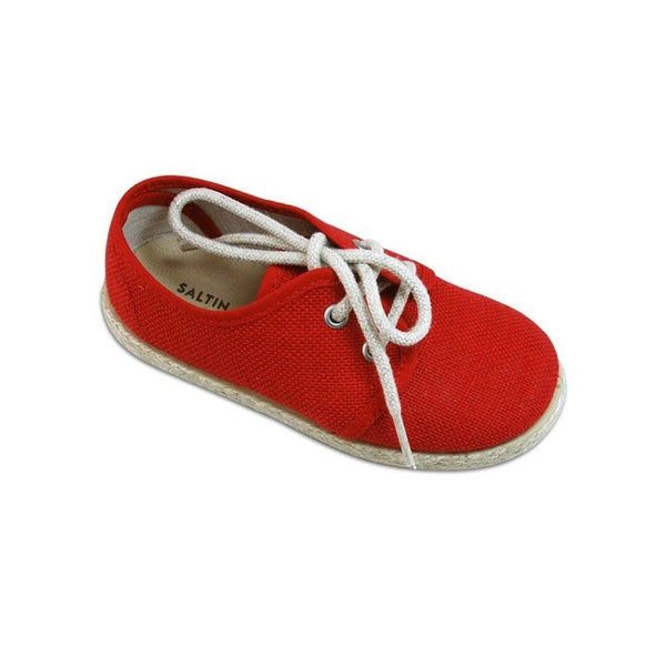 Blucher linen shoes