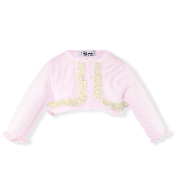 Baby Girls Cardigan with lace