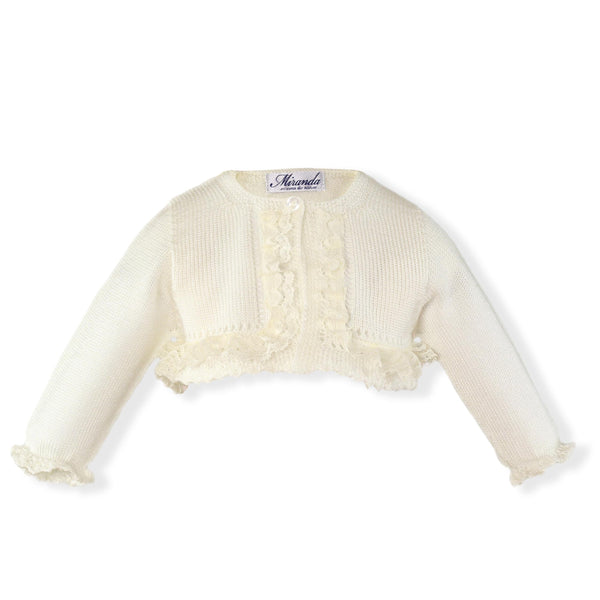 Baby Girls Cardigan with lace