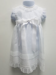 White ceremony dress