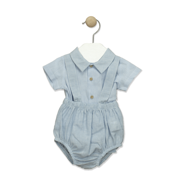BABY BOY SUIT WITH SUSPENDERS