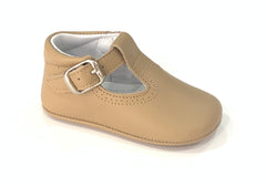 BABY PEPITO LEATHER BUCKLE SHOES