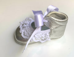 BABY GIRLS SOFT LACE SHOES