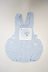 BABY KNITTED OVERALL