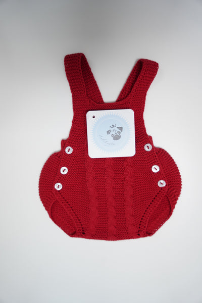 BABY KNITTED OVERALL V22