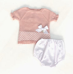 Baby girls set 2p rhombus row