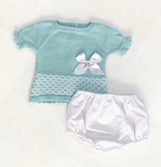 Baby girls set 2p rhombus row