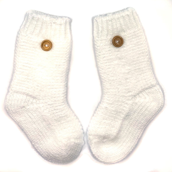 Baby buttons socks