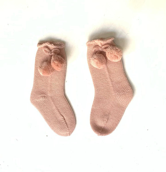 Baby pom pom sock inv21